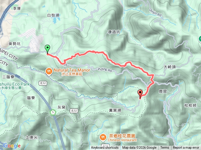 汐止汐碇路石頭公、文山茶莊、十三份山(白雲山、論枋崎)、光明寺預覽圖