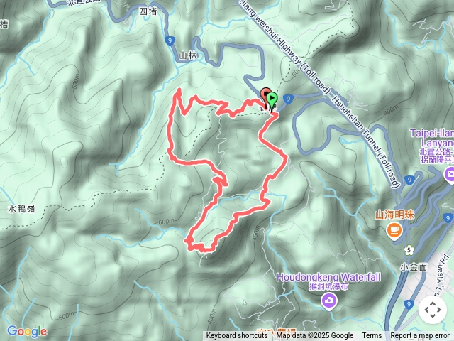 跑馬古道、鹊子山、後湖子山O走