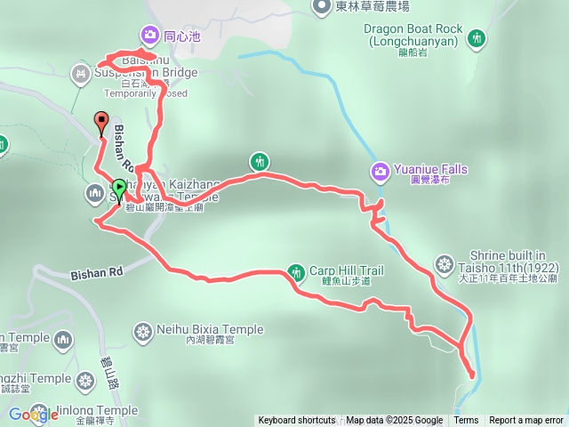 白石湖（圓覺.春秋.鯉魚）步道