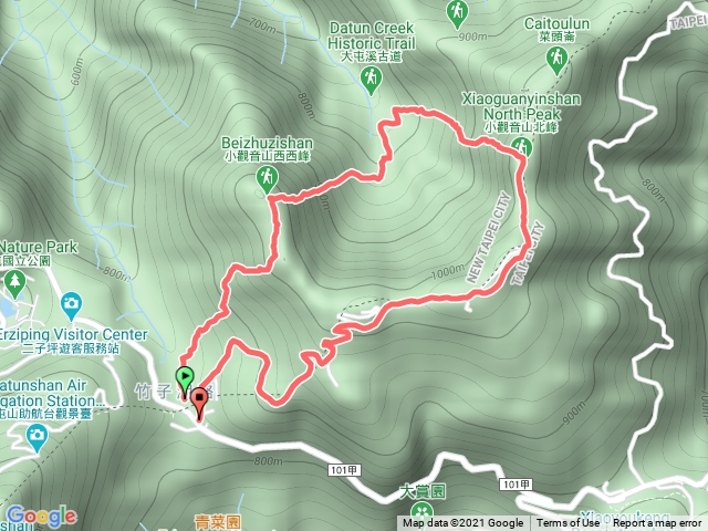 小觀音山縱走