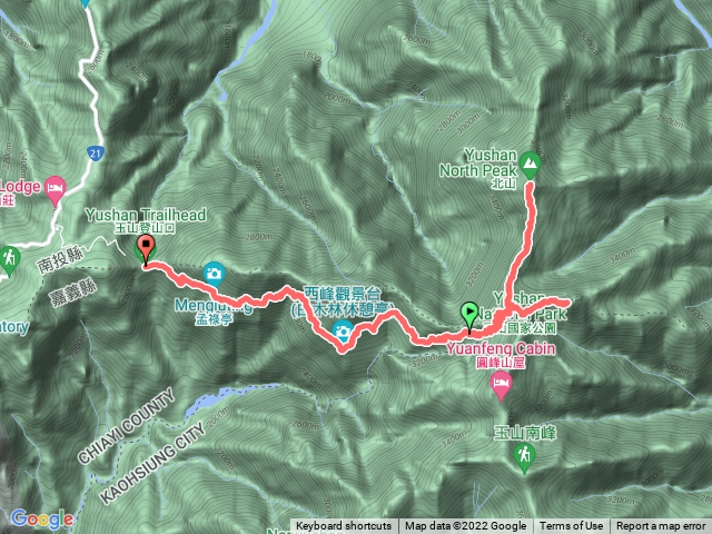 20221105_玉山北峰、主峰、東峰