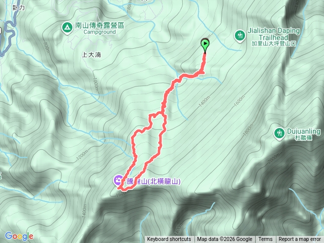 加里山前山隘勇線分遣所巡禮順登北橫龍山