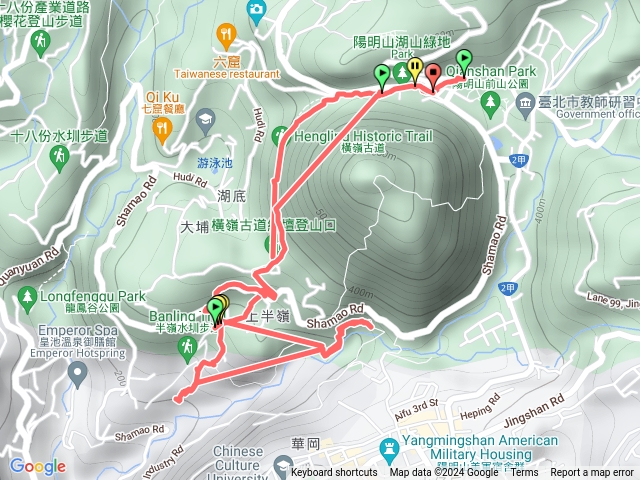 橫嶺古道半嶺步道來回