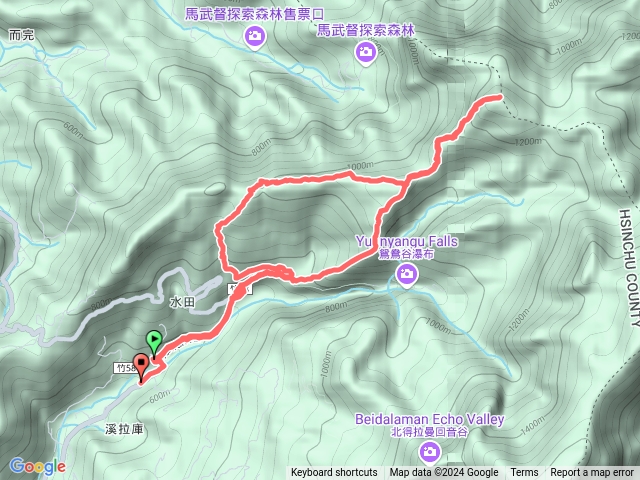 新竹尖石外鳥嘴山蓮包山預覽圖