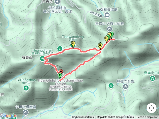 皇帝殿-東峰-天王峰(沒有西峰)預覽圖