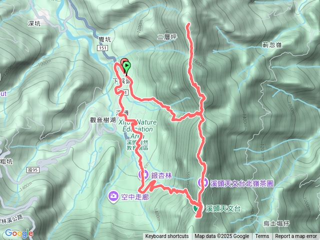 米堤-鳳凰山-台寅山-天文台