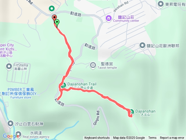 大尖山四分尾山