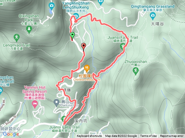 陽明山冷水坑+涓絲瀑布