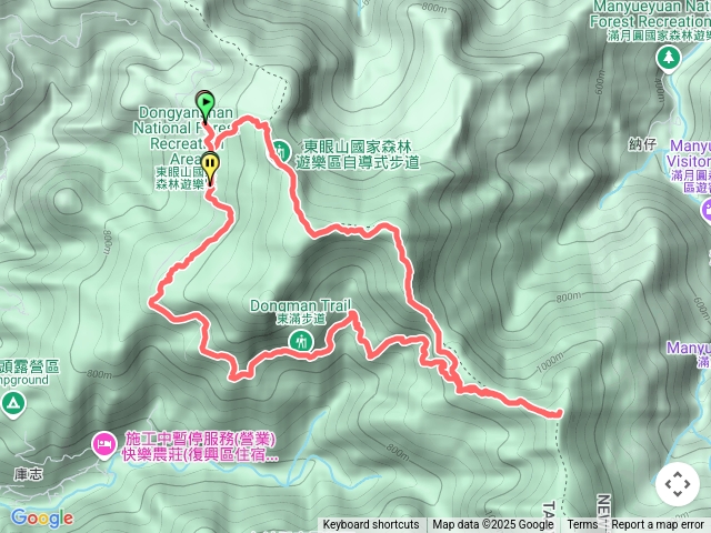 東眼山-啦卡山O型