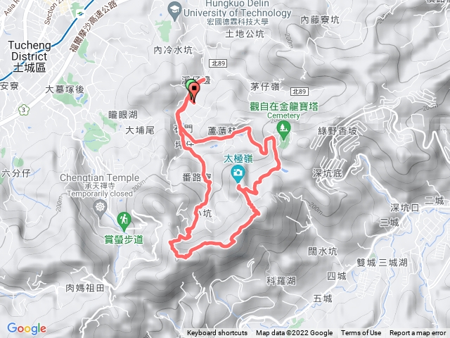 天上山五城太極嶺