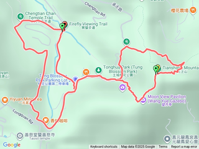 清溪步道、天上山、茶香步道