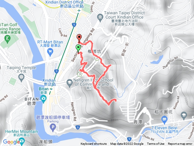 2022/05/07新店獅頭山-檳榔路-甲量枝仔冰
