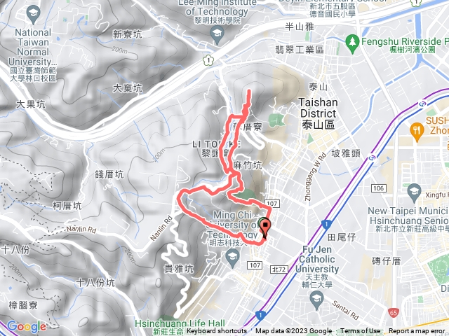 義學坑自然公園 尖凍山 山頂公園
