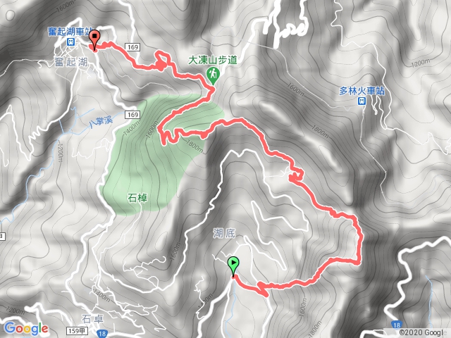 湖底-芙蓉山-頂湖-霹靂山-奮起湖