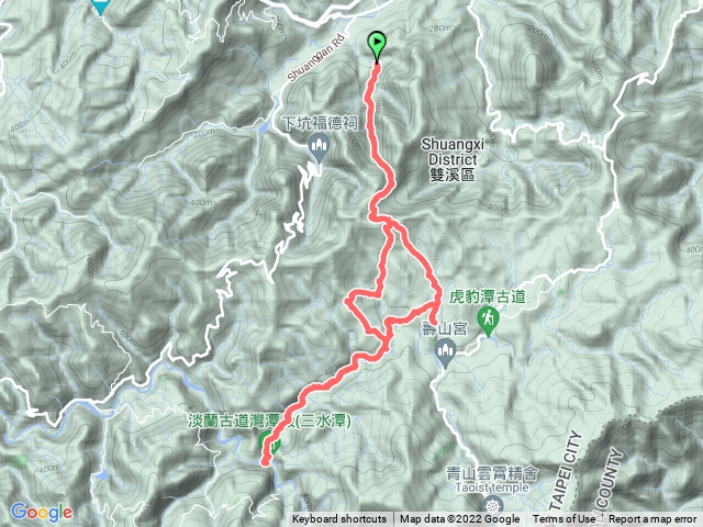 20220714 淡蘭中路（崩山坑-北勢溪-保成坑古道）去回