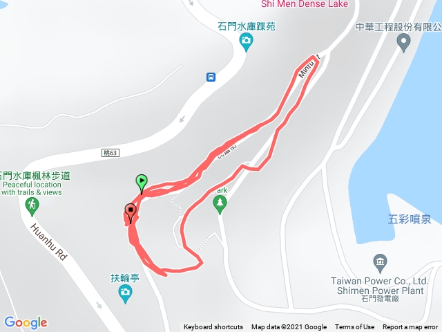 1101202石門水庫楓林步道