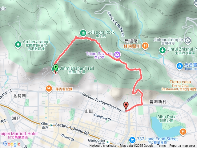 金面山步道（環山路一段136巷-三段30巷）