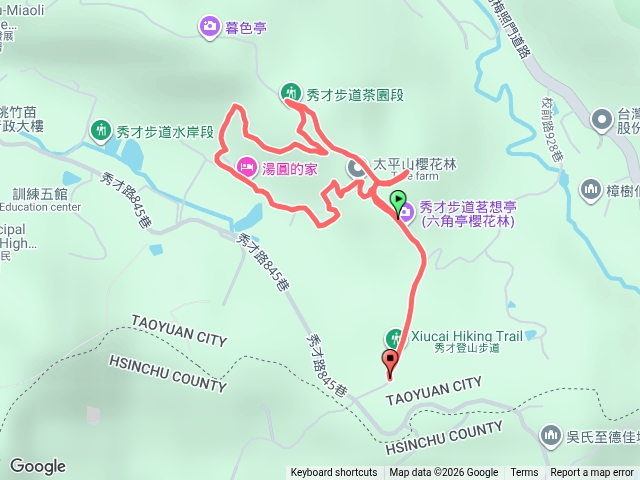 秀才步道（茶園段）別人家產業道路預覽圖
