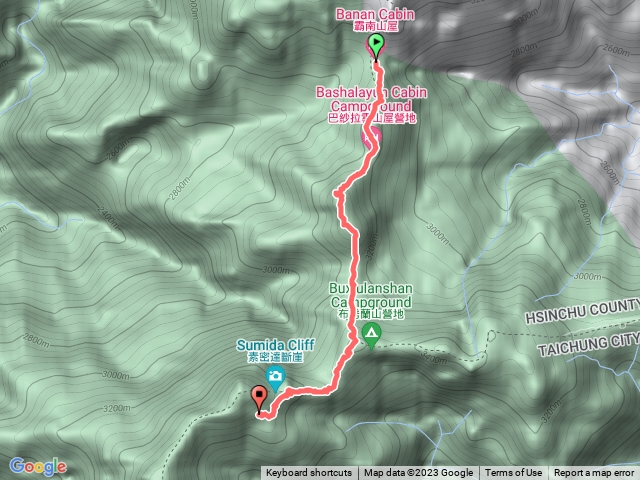 Y聖D3霸南山屋到素密達山屋