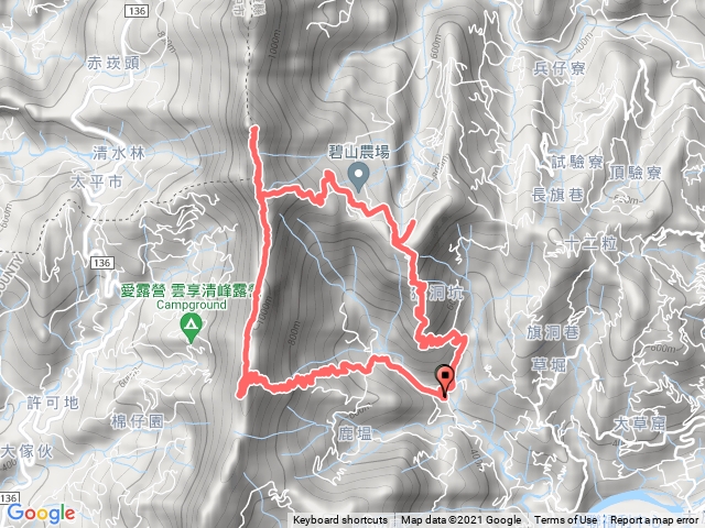 20211207大橫屏山南峰 主峰O型