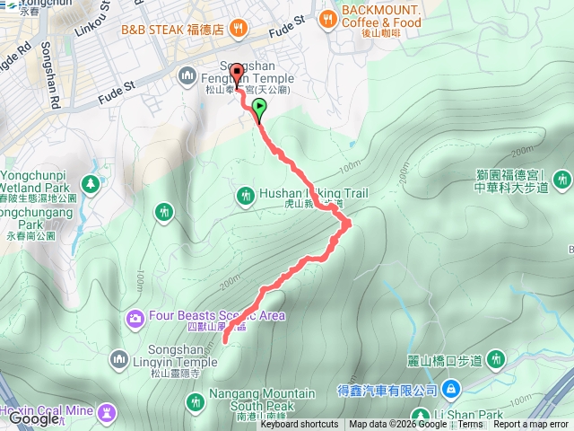 小百岳NO13南港山95峰