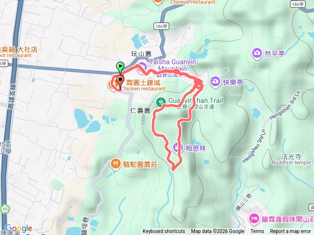 大社觀音山步道預覽圖