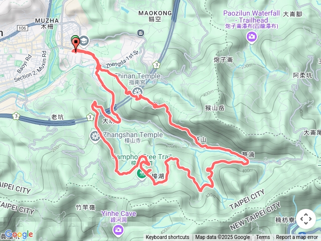 政大-指南宮-貓空O線