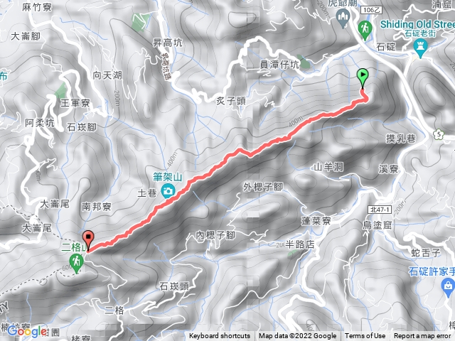 筆架連峰