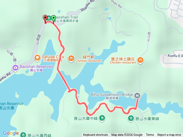 寶山水庫步道