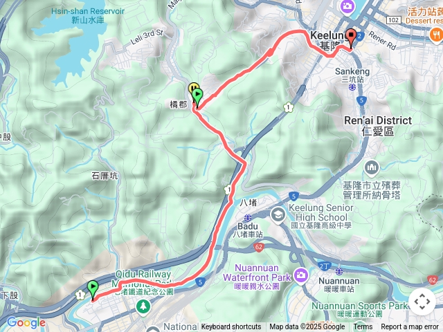 健走七堵長庚基隆