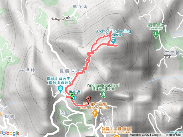 觀音山（風櫃斗湖旁泥巴路）