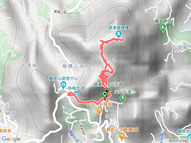 硬漢嶺登山步道