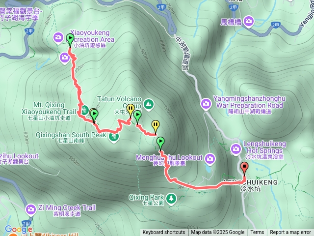 Jasper的七星山主東峰
