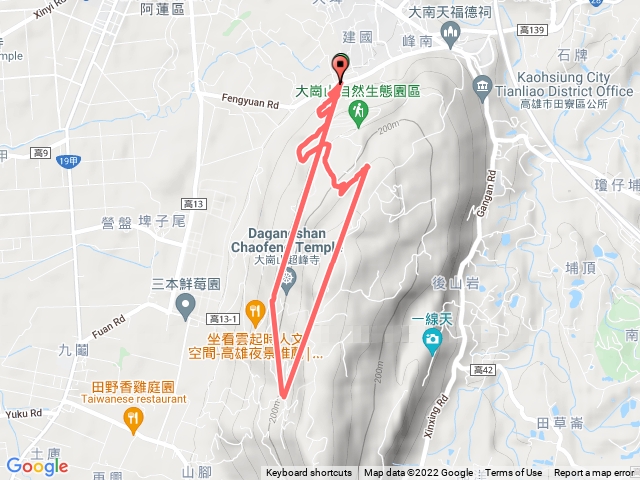 大崗山 每週必跑行程
