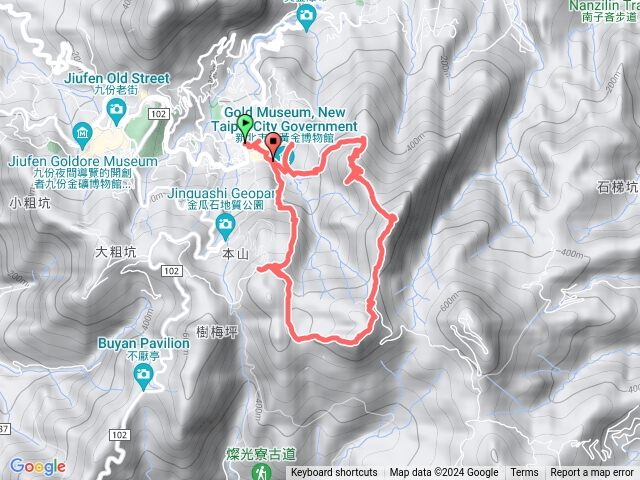 黃金三稜（茶壺山+半屏山+燦光寮山）鐵腿O型縱走