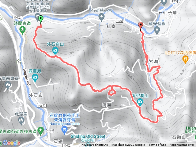2022-06-17 自來水公司站→外石崁山→湳窟山→天池→串空湖山→串空湖古道→串空湖站