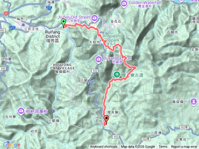 淡蘭古道一段福安宮-牡丹車站預覽圖