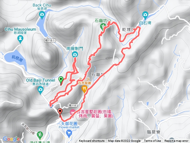百吉石龜坑山白石湖