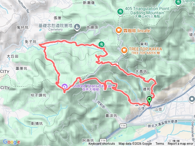 20260129 山佳車站 牛埔山 大湖坑步道 石雲步道 望湖山 石灰坑山 中坑山 O行
