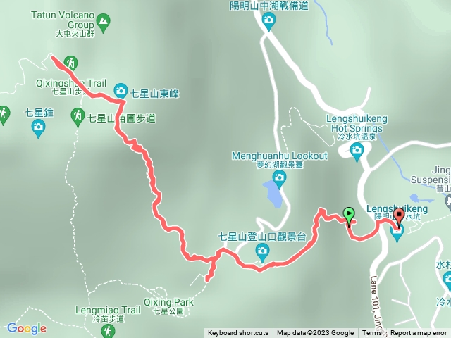 七星山主東（冷水坑上下）