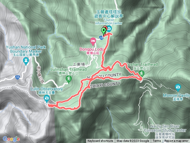 鹿林前山-鹿林山-麟趾山