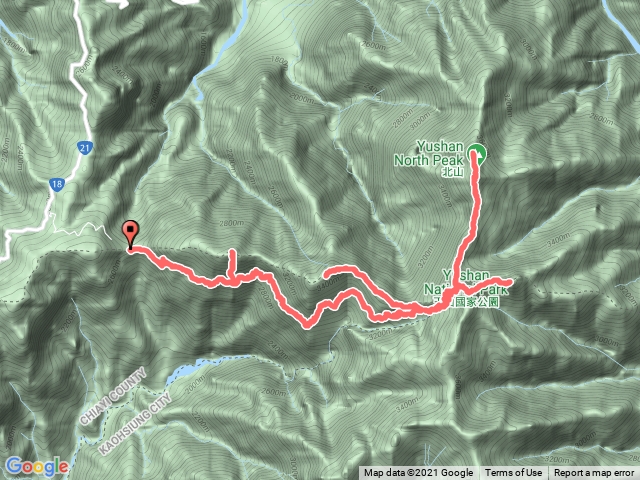 單攻玉山前五峰+北北峰