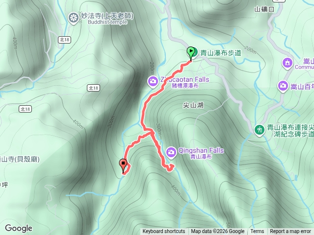 青山瀑布、老梅溪、老梅冷泉預覽圖