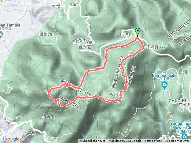 二子坪大O型步道