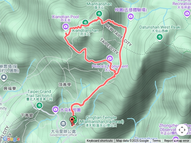 向天池 面天山