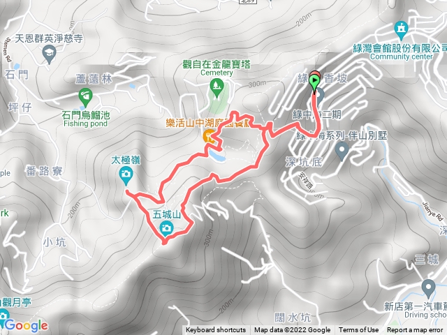 2022-0131 造鎮二期 山中湖 太極嶺 五城山 將軍嶺 小O型