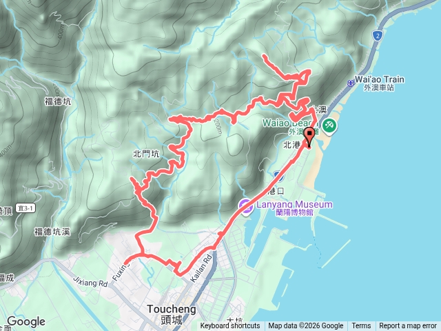 ⁠宜蘭頭城火燒寮山、頭圍山雙峰O型(城堡咖啡午餐、木瓜王慶功宴）⁠預覽圖