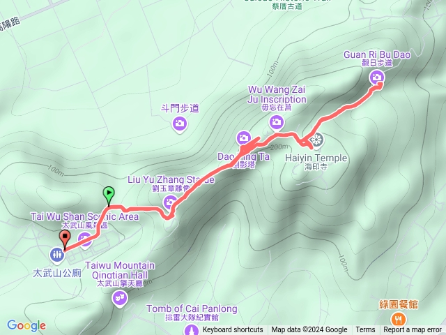 太武山(小百岳編號99）預覽圖