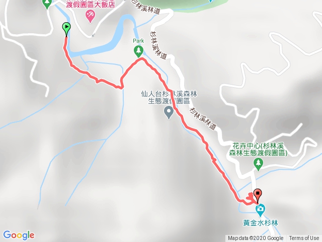 杉林溪  穿林棧道