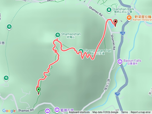 紗帽山步道